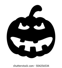 halloween  pumpkin vector symbol icon design. Beautiful illustration isolated on white background