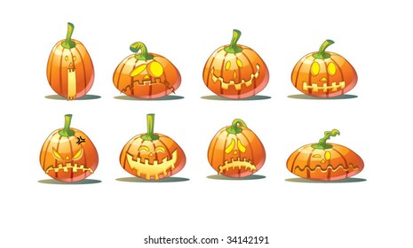 Halloween pumpkins