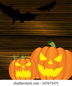 Halloween Pumpkins background
