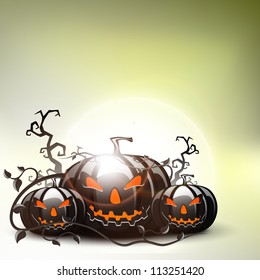 Calabazas de Halloween. EPS 10.