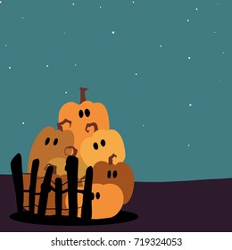 Halloween, pumpkins, hat
