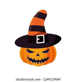 halloween pumpkins and hat costume