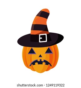 halloween pumpkins and hat costume