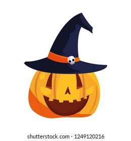 halloween pumpkins and hat costume