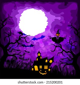 halloween purple background