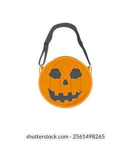 Halloween Purse, Halloween Vector Illustration, Isolated