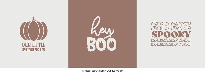 Halloween quote and element design asset for craft, printable, sublimation, card for Cutting Machines, Halloween design for shirt, mug, Tumbler, Bag, Suitable for women, Vector for Trendy women shirts