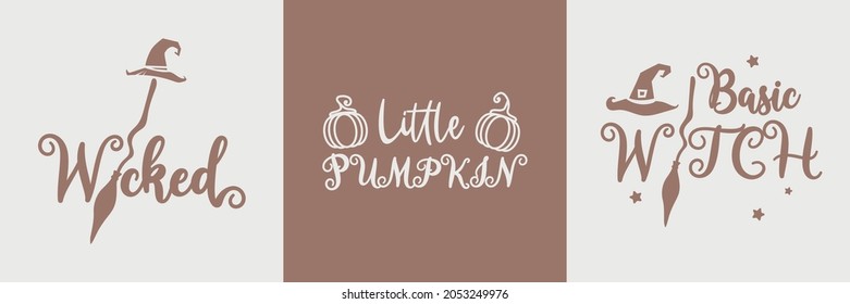 Comilla de Halloween y material de diseño para artesanías, imprimibles, sublimación, tarjeta para máquinas de corte, diseño de Halloween para camisa, taza, Tumbler, Bolsa, Adecuado para mujeres, Vector para camisas de mujeres de moda