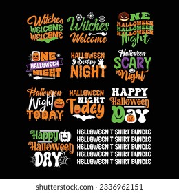 Halloween quote new typography design for t-shirt, cards, frame artwork, bags, mugs, stickers, tumblers, phone cases, print etc.