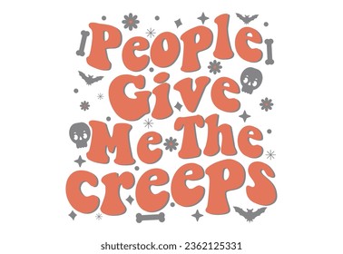 Halloween Quote, Retro Halloween, Spooky Season,Boo, Witch, Ghost,Cute Halloween, Cute Ghost, Boo, Pastel 