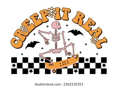 Halloween Quote, Retro Halloween, Spooky Season,Boo, Witch, Ghost,Cute Halloween, Cute Ghost, Boo, Pastel 