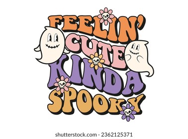 Halloween Quote, Retro Halloween, Spooky Season,Boo, Witch, Ghost,Cute Halloween, Cute Ghost, Boo, Pastel 