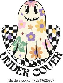 Halloween Quote, Spooky Season, Hippie Halloween, Witchy,Ghost
, Cute Halloween, Cute Ghost,Boo, Pastel, T-shirt, Trendy Halloween