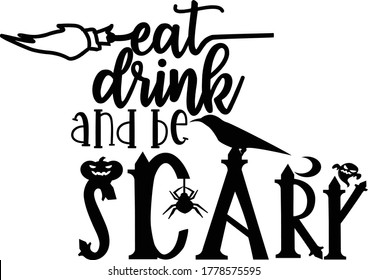Halloween Quote is suitable for digital projects, crafts, hobby, cards, invitations, website or crafts projects. Perfect for magazine, news papers, posters etc