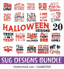 Halloween  Quotes SVG Designs Bundle. Halloween  quotes SVG cut files bundle, Halloween  quotes t shirt designs bundle, Quotes about Funny cut files, horror s v g eps files,  SVG bundle