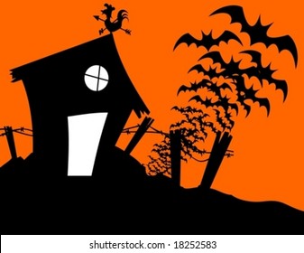 halloween related in vector format very easy to edit