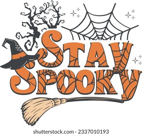 Halloween Retro Sublimation Design Bundle