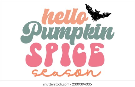 Halloween Retro SVG Design, Halloween Retro SVG, Halloween SVG Bundle.