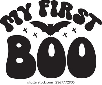 Halloween Retro T-shirt design bundle