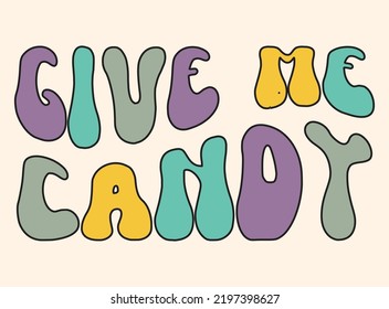 Halloween retro t-shirt design  vector file