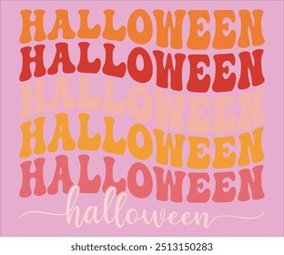 Halloween Retro T-Shirt, Halloween Retro, Spooky Season,