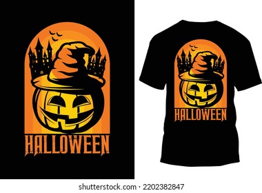 Halloween retro vintage t shirt design
