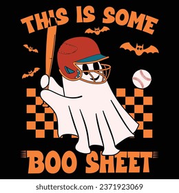 Halloween Retro Vintage T-Shirt Print Template