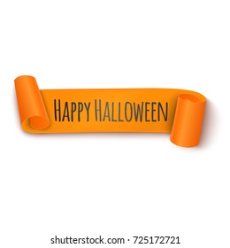 Halloween Ribbon. Vector illustration