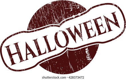 Halloween rubber seal
