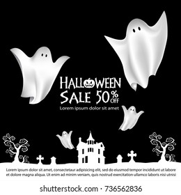 halloween Sale background