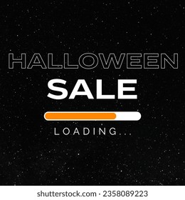 Halloween Sale Loading for business