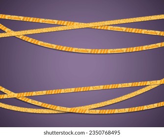 halloween sale promotion banner with sale ribbon or barricade and grunge effect texture background