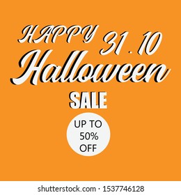 Halloween Sale Vector / Illustration