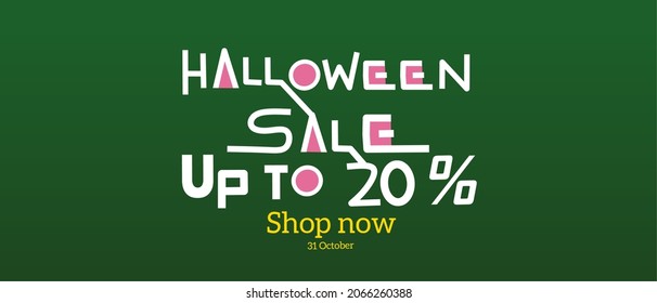 
halloween sale, with the words like the title of a famous movie
