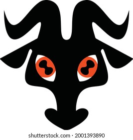 Halloween, Satan, Devil, Goat, Hypnosis, Eyes, Stare Icon