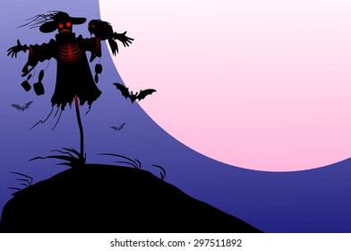 Halloween scarecrow