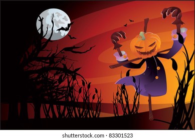 halloween scarecrow