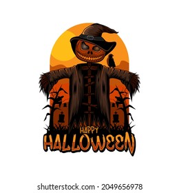halloween scarecrow  happy halloween day 