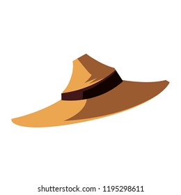 halloween scarecrow hat icon
