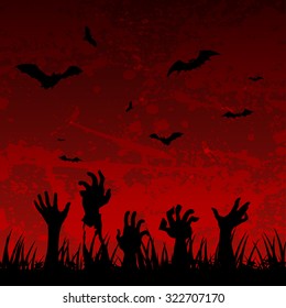 Halloween scary background