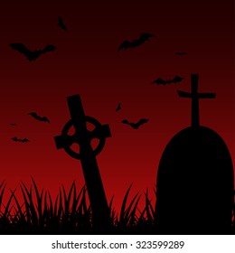 Halloween scary background