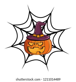 Halloween scary cartoon