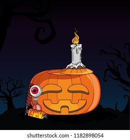 Halloween scary cartoons