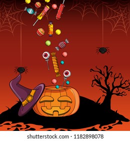 Halloween scary cartoons