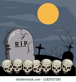 Halloween scary cartoons