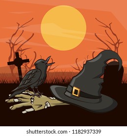 Halloween scary cartoons
