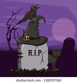 Halloween scary cartoons