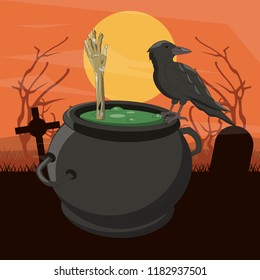 Halloween scary cartoons