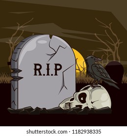 Halloween scary cartoons