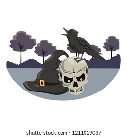 Halloween scary cartoons